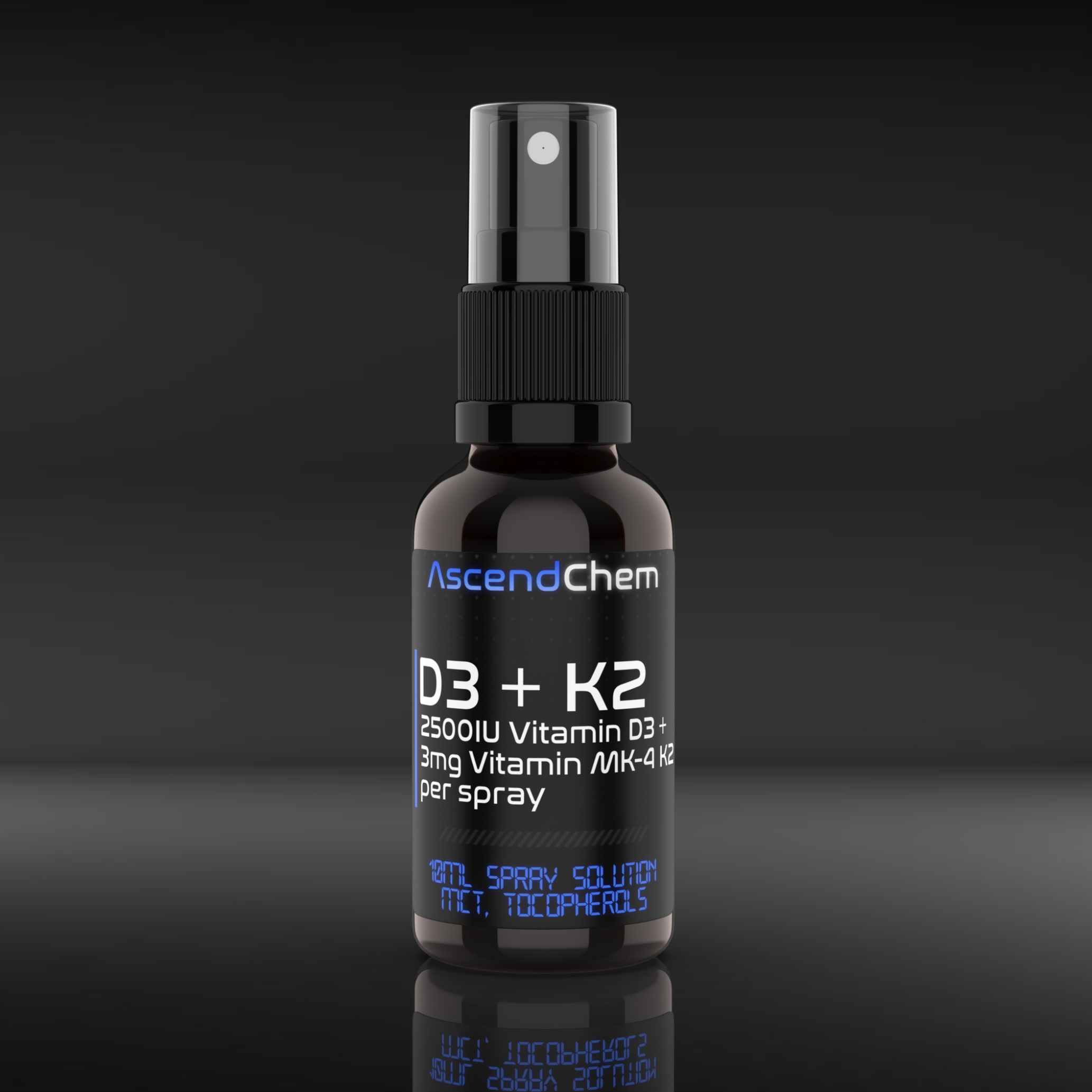 AscendChem Vitamin D3 K2 Spray